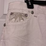 White tummy control straight leg jeans Size 14 Photo 2