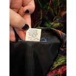 Norton Mcnaughton Petites Vintage Women’s 14 Green Purple Velvet Button Vest Photo 9