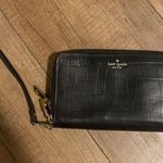 Kate Spade Black Snakeskin Wallet/Wristlet EUC Photo 0