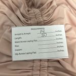 Tiger Mist  Sasha Tan Ruched Drawstring Sleeveless Mini Dress Sz S Photo 6