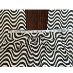 The Ragged Priest Wide Leg Dad Fit Black White Wave Print Jeans Size 24 Photo 10