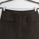  Brown Animal Print Pencil Skirt Size 2P Ann Taylor Petite Brown Skirt Photo 1