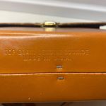 Vintage Top Grain Genuine Cowhide hard leather camera shoulder bag Cary case Brown Photo 5