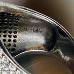 JTV Sterling Silver Statement Ring Red Photo 6