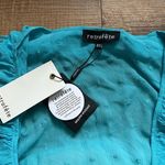 Retrofête RETROFETE Lennon Embellished Silk Chiffon Dress On Blue Atoll Photo 8