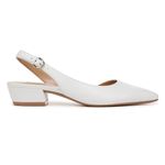 Naturalizer  Women's Banks Slingbacks- White- Size 8 Photo 1