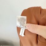 Shona joy  Twist Front Long Sleeve Cocktail Dress Mocha Sz 12 Photo 7