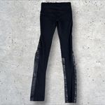 Helmut Lang  Lamb Leather Panel‎ Leggings Pants Sz 2 Photo 6