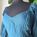 Arula Puff Sleeve Sweetheart Neckline Cotton Poplin A Photo 6