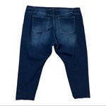 Democracy Jeans Seamless Ankle Skimmer High Rise Dark Wash Women's Size 22 Plus Photo 2