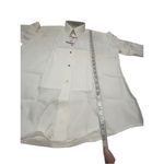 After Six After 6 Womans White Waitress tuxedo blouse Sz 12 NWT Photo 5