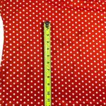 Vintage Teddi of California Polkadot Short Sleeve Collared V Photo 3