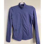 Alphalete  purple zip up jacket, size xs Photo 0