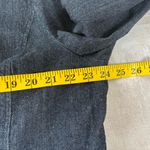 Jessica London  Women's Sz 18W Blue Denim One Button Blazer With Ruffles Photo 6