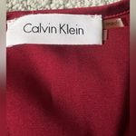 Calvin Klein  Scarlet Sleeveless Top Photo 3