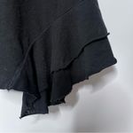 Current/Elliott Black Destroy The Tier Long Sleeve Shift T-Shirt Dress Size 0 Photo 6