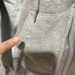 Hanes Grey Hoodie With Aqua EveryDay Graphic on Pocket Medium Photo 3