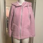 Lululemon So Sherpa Hooded Jacket in Heathered Pink Haze Size 4 Photo 5