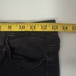 Kancan High Rise Button Fly Frayed Hem Skinny Black Stretch Jeans 7/27 Size 24 Photo 3