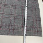 United Colors Of Benetton  Dress Tartan Plaid Red White stripe Trim Size Medium Photo 7