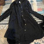 Lola River large black button down Photo 4