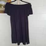 Urban Outfitters  Cooperative NWT Navy Striped Off Shoulder Dress XS Photo 3