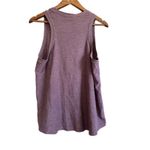Kyodan Purple Heathered Relaxed Fit Sleeveless Tank Top Women's M Photo 5