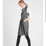 Banana Republic  Long Knit Vest in Black and White Size S Photo 1