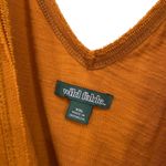 Wild Fable  Peplum Burnt Orange Ruffle Crop Top Photo 2