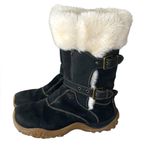 Salomon  Black LHASA SUEDE  FAUX LINED CONTRA GRIP WINTER  BOOTS Photo 0