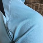 Endura Bike Cycling Short Sleeve Blue 1/4 Zip Shirt with Pockets Women's Size XS Photo 5