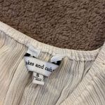 Cupcakes and Cashmere  cold shoulder blouse small Photo 6