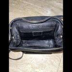 Vtg Guy Laroche Paris shoulder Crossbody Leather Purse Black 9”x6”x4” Photo 6