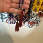 Anthropologie  Floral Patchwork Midi Dress - Yellow, Blue, Red Photo 6