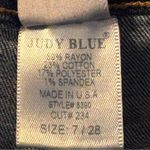 Judy Blue Dark Blue Stretch Skinny Jeans Sz 7/28 Comfort Made in USA Mid Rise Photo 6
