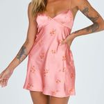 Princess Polly  Stargazing Mini Dress Pink Floral coral Photo 6