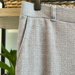 Banana Republic  Pull On Textured Chevron Mid-Rise Dress Pant Trouser, 2 Photo 4