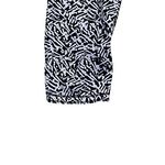 Lululemon‎ Womens Yoga Capri Leggings Pants Size 6 Black White Geometric 28X18 Photo 2