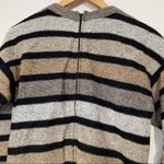 Helga | Vintage Sweater Striped Lined Midi Dress Photo 3