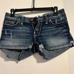 BKE Denim Blue Women's Shorts Photo 0