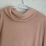 Chico's  Zenergy Light Pink Lightweight Cowlneck Sweater SZ 2 (US 12/14) Tunic Photo 2