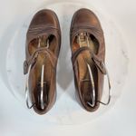 Cobb Hill New Balance Womens Penelope Mary Janes 8 Brown Leather Comfort Flats Photo 7