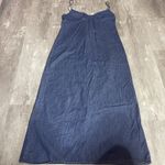 J Crew Stretch Linen Sheath Dress Size 10 Cornflower Blue Bag7‎ Photo 0