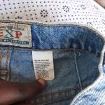 EXPRESS Vintage blue 100%cotton high waist straight leg EXP quarante de qualite Photo 4