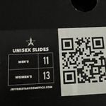 Jeffree Star s Black Pool Side Slides Men 11/Women 13 Photo 2