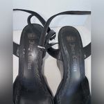 Juicy Couture Juicy Couture Women's Black Suede Wedge Sandals-Size 8.5 Photo 4