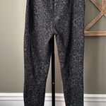 Free People Stretch Ponte Leopard Leggings Antique Gold Black Small Photo 4