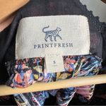 Printfresh Opening Day Patchwork Long Sleeve Blouse Black Photo 8