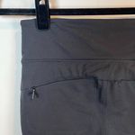 Athleta Womens Mid Rise Flat Iron Tux Leggings Black Moto Zip Pockets Stretch XS Photo 7