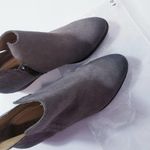 Splendid Suede Leather Gray Booties Photo 4